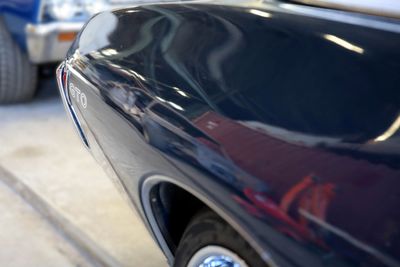 GTO detail rear paint